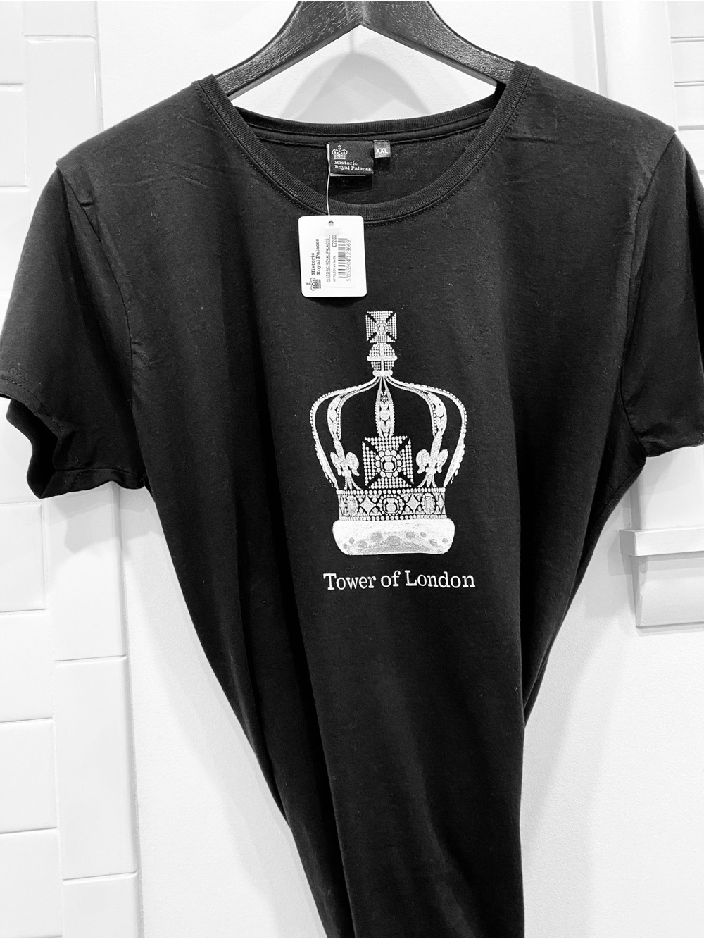 Tower of London Crown Graphic Tee - Black XXL